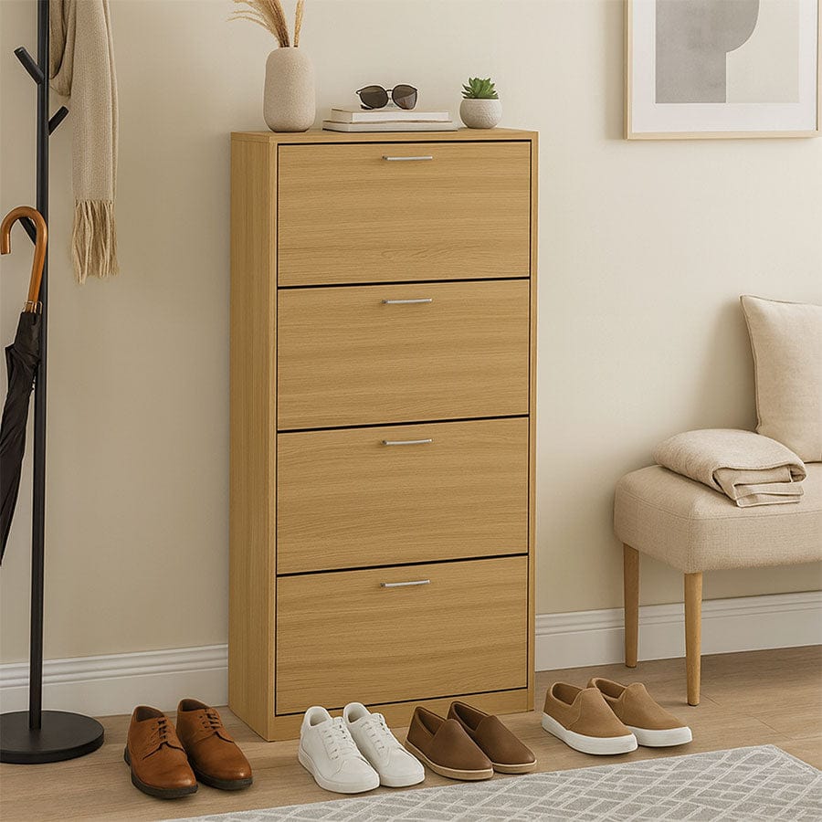 Miller 4door Shoe Cabinet - Image 2