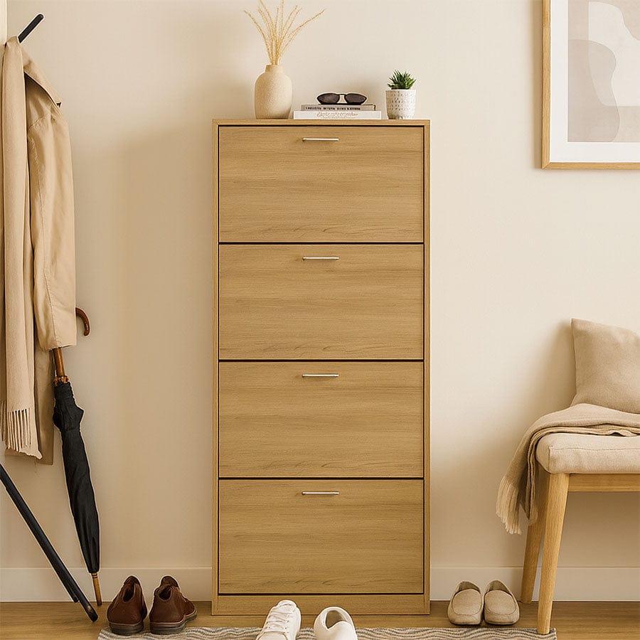 Miller 4door Shoe Cabinet - Image 3