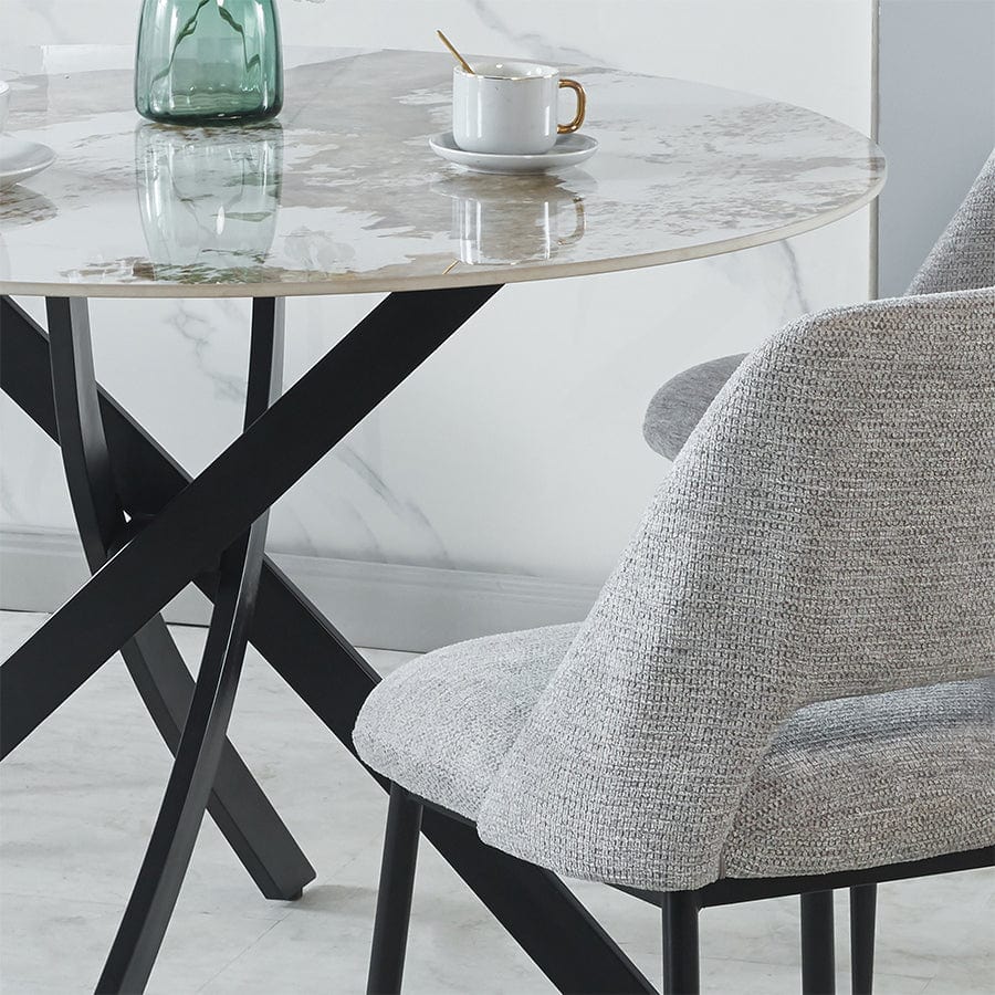 Milly 4 Seater Dining Set - Image 4