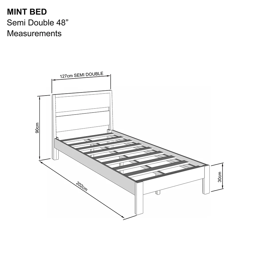 Mint 48x75" Bed - Image 15