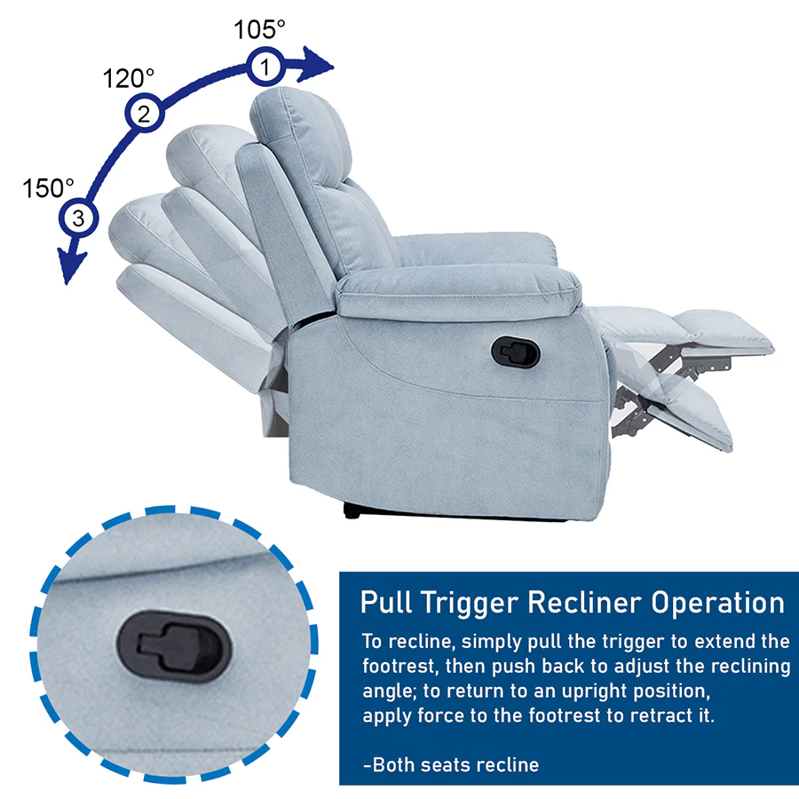 Morgan 2 Seater Recliner - Image 15