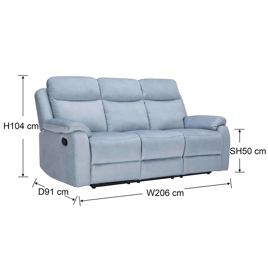 Morgan 3 Seater Recliner - Image 16
