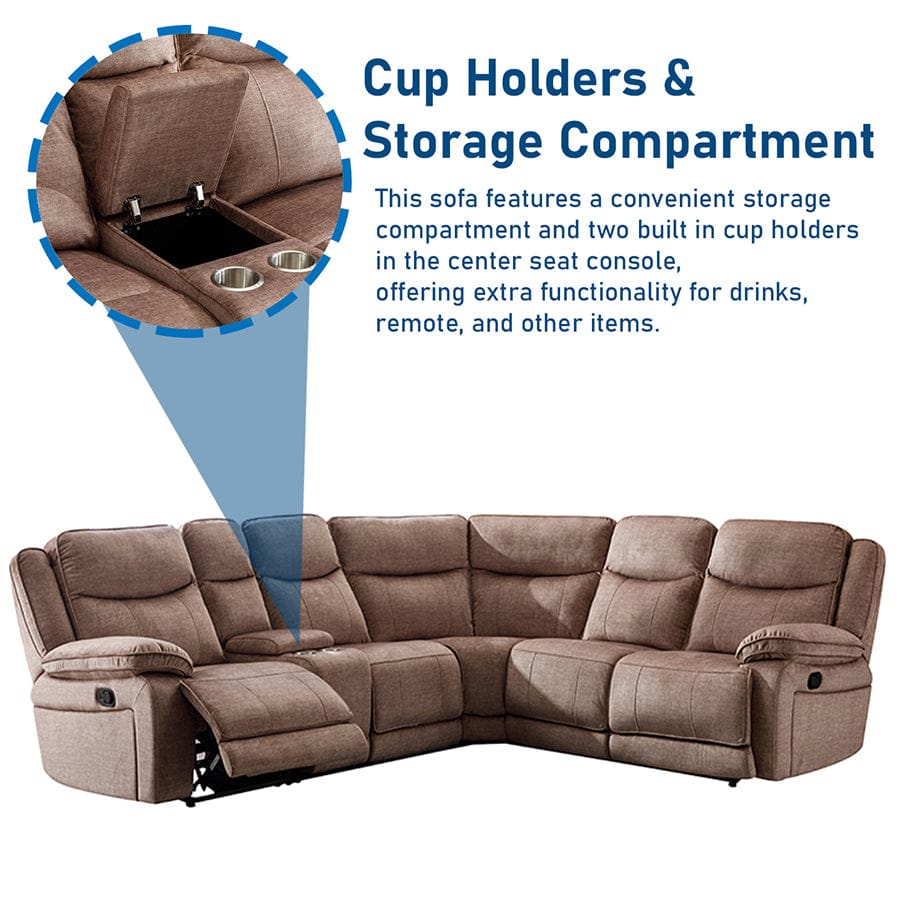 Murphy Home Theater Sofa - Image 11