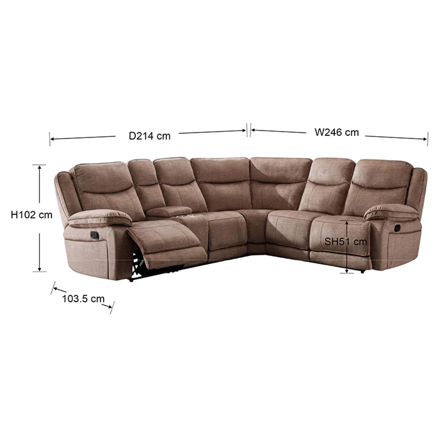 Murphy Home Theater Sofa - Image 13