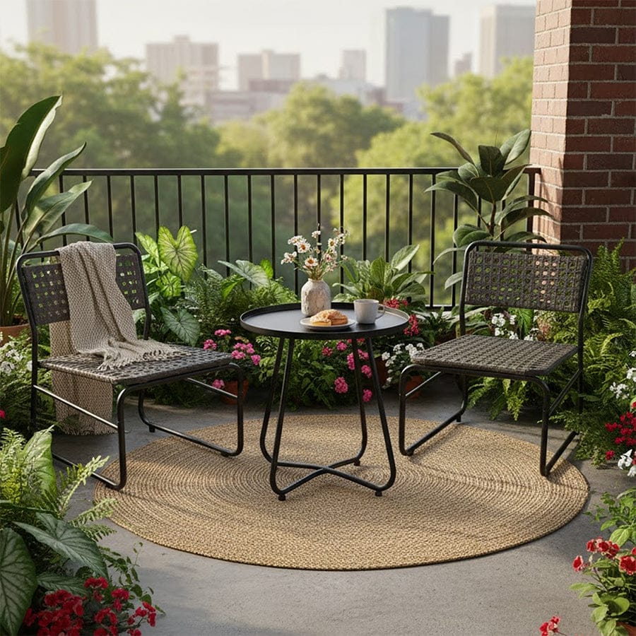 Narcicuss 2+1 Wicker Sofa Set - Image 4