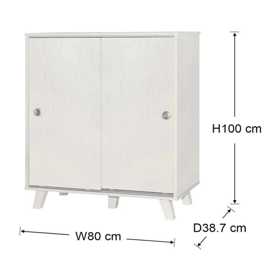 Nery Sliding Shoe Cabinet - Image 14