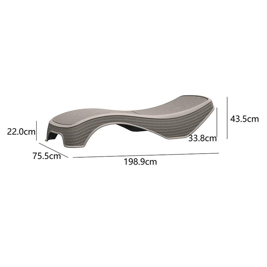 Newport Sun Lounger - Image 13