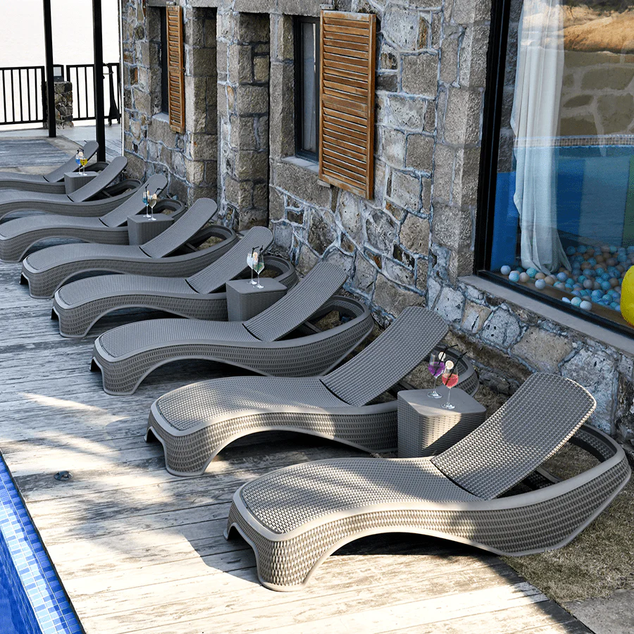 Newport Sun Lounger - Image 4