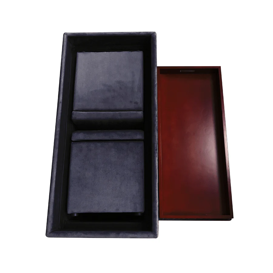 Nico Set of 3 Storage Bench with Ottoman - Image 22