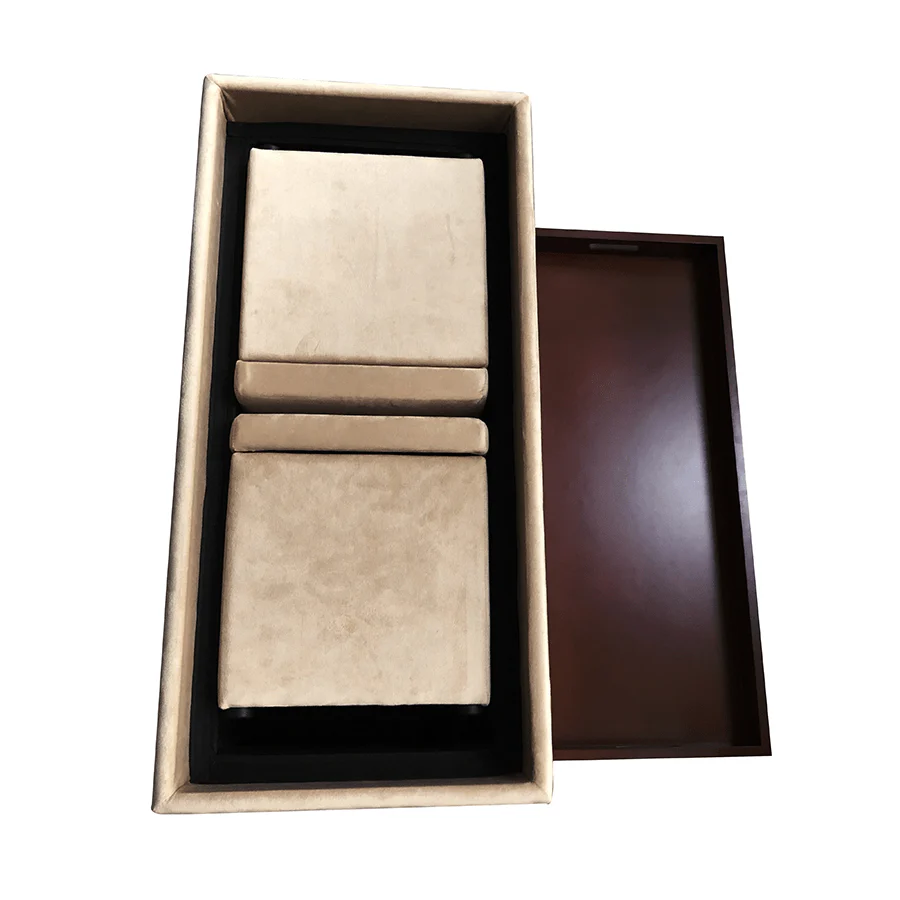 Nico Set of 3 Storage Bench with Ottoman - Image 9