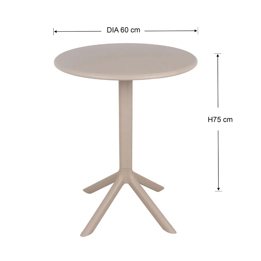 Nirko Outdoor Plastic Table - Image 17