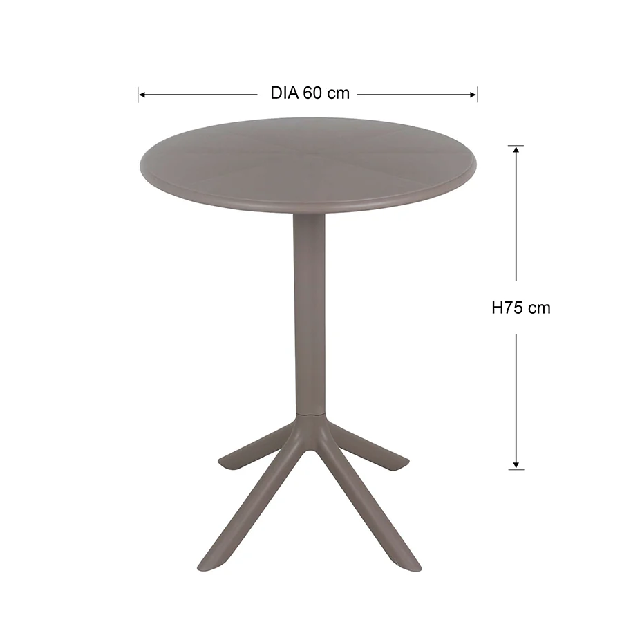 Nirko Outdoor Plastic Table - Image 9