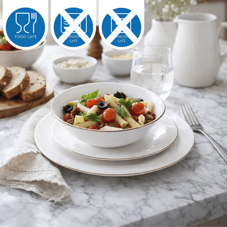 Nova Opalware Dinnerware 12pc Set - Image 7
