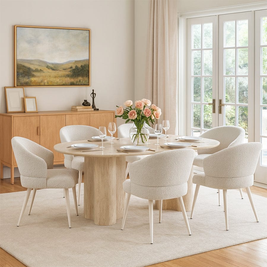 Olivia 6 Seater Dining Set - Image 2
