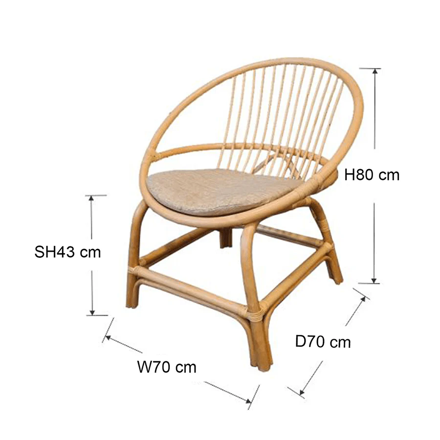 Pacific Chair with Cushion - Image 18