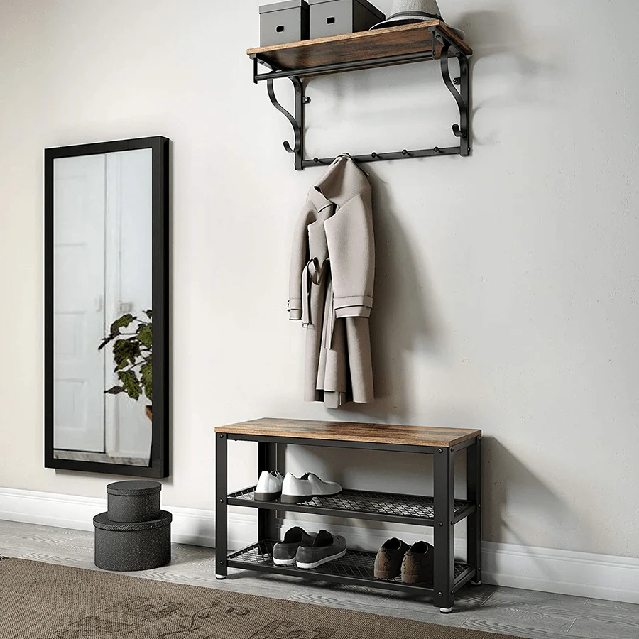 Palmer Bench Shoe Rack - Image 3
