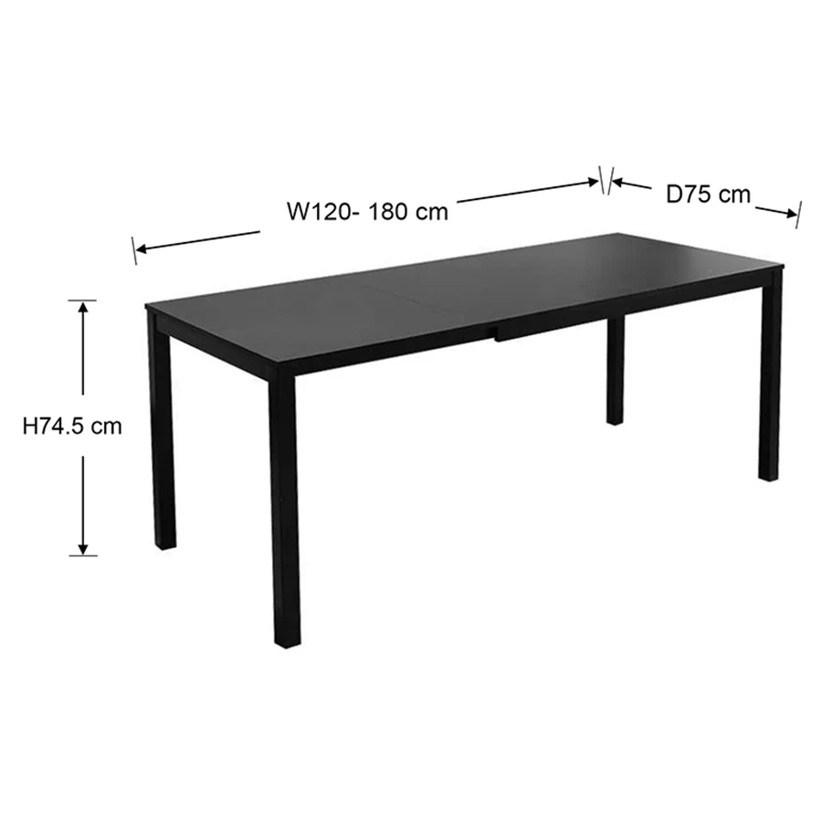 Pelton 120-180 Extension Table - Image 14