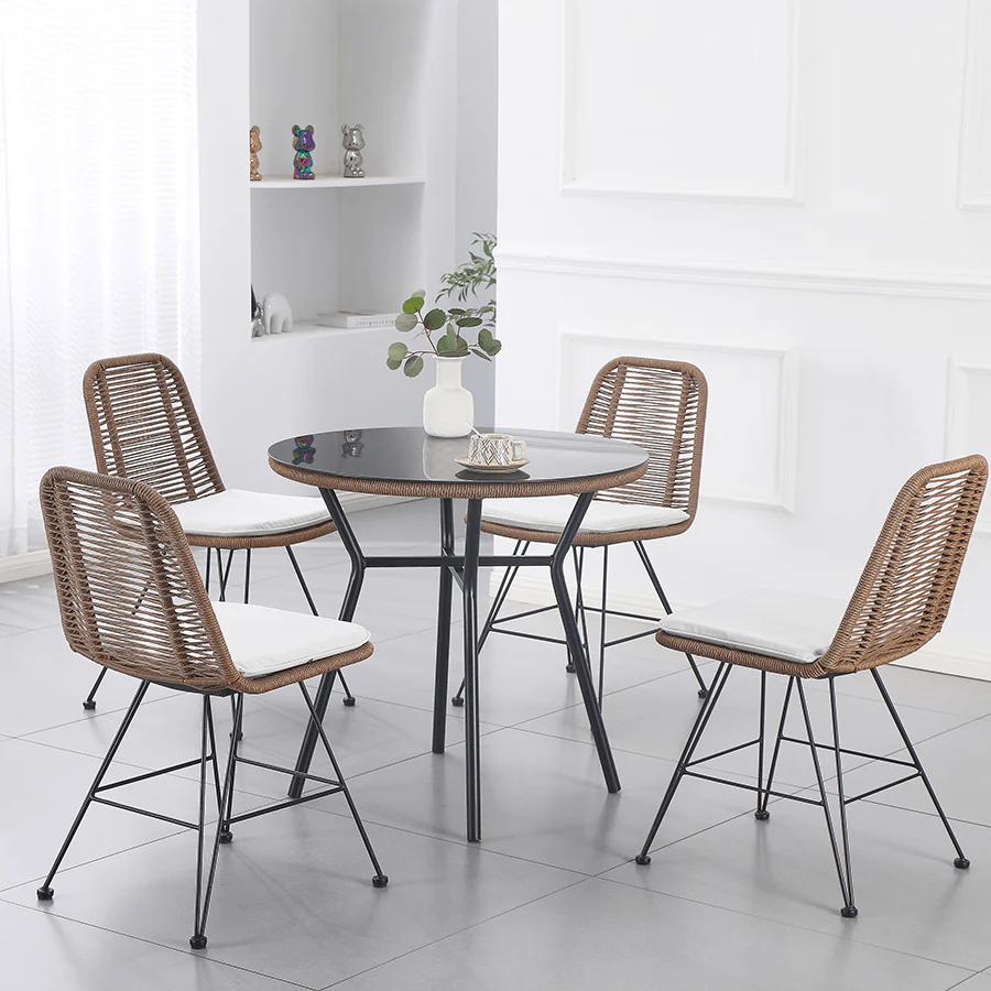 Penelope 4 Seater Dining Set - Image 2