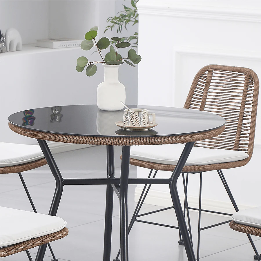 Penelope 4 Seater Dining Set - Image 5