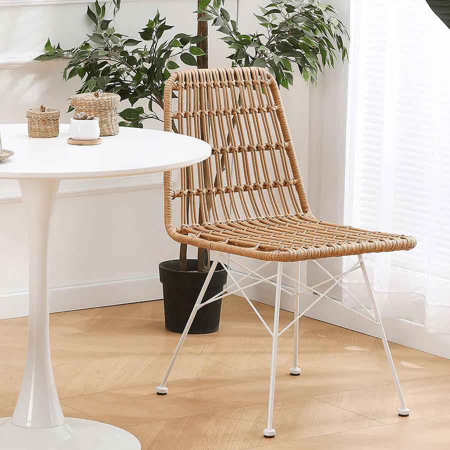 Pike Rattan Dining Chair - Image 2