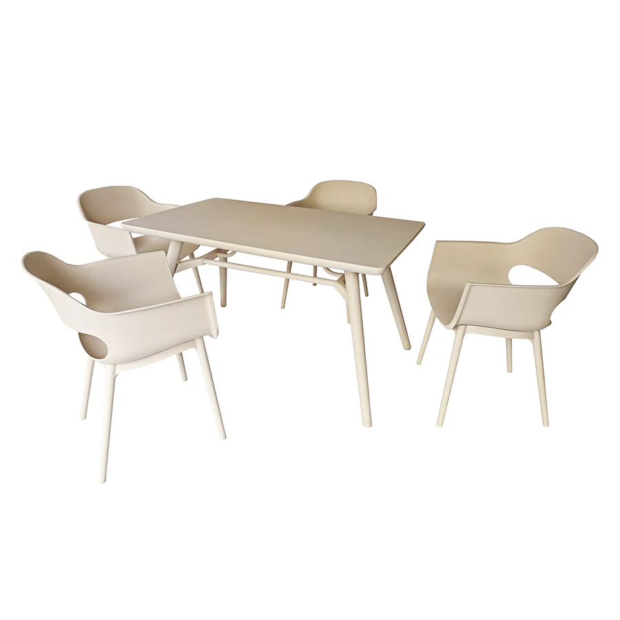 Portofino 4 Seater Dining Set - Image 4