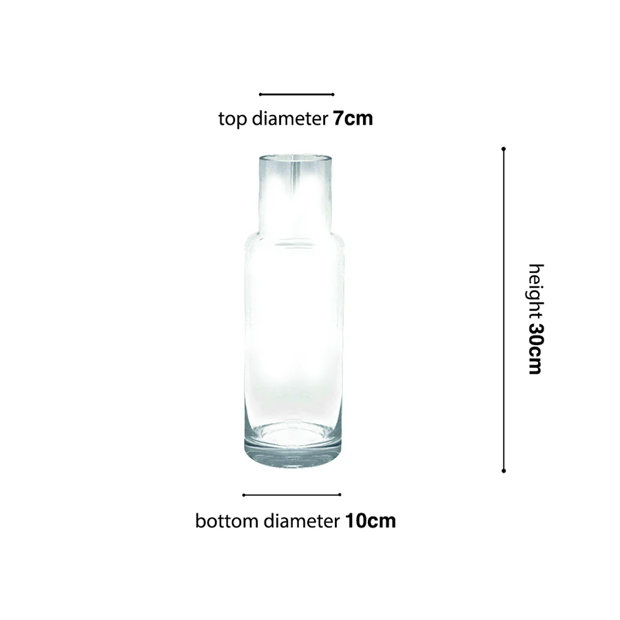 Radiance Clear Glass Vase - Image 5