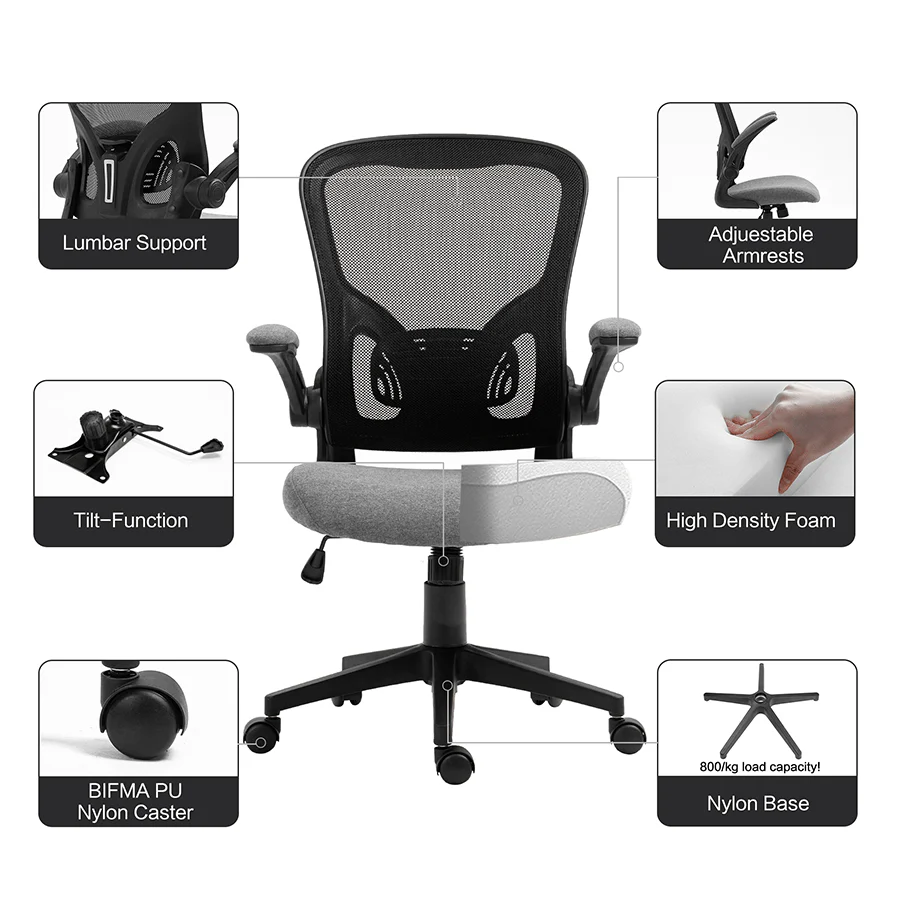 Remus Low Back Office Chair - Image 18