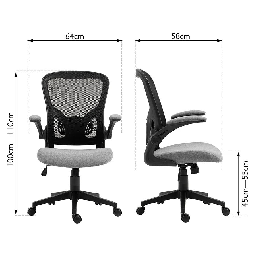 Remus Low Back Office Chair - Image 20