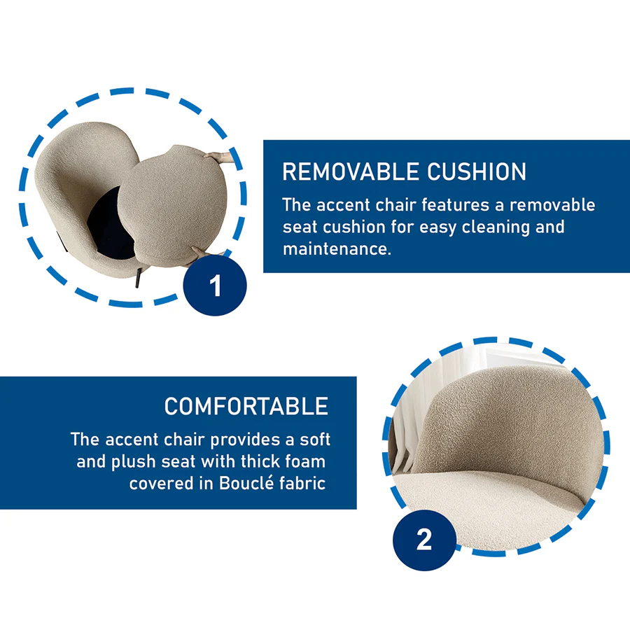 Rhea Slipper Chair - Image 11