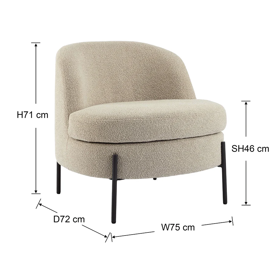 Rhea Slipper Chair - Image 12
