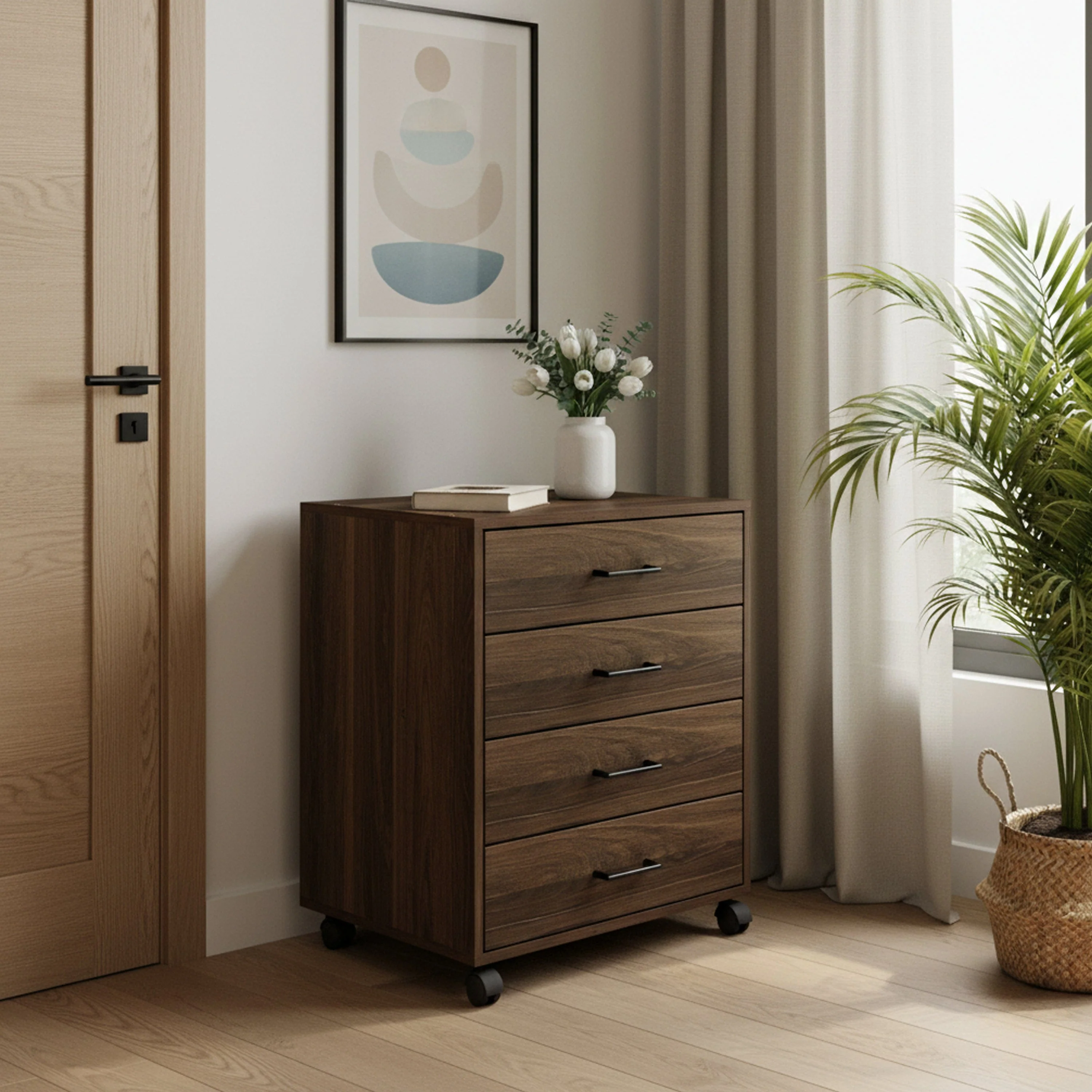 Rhys 4 Drawer Pedestal - Image 15
