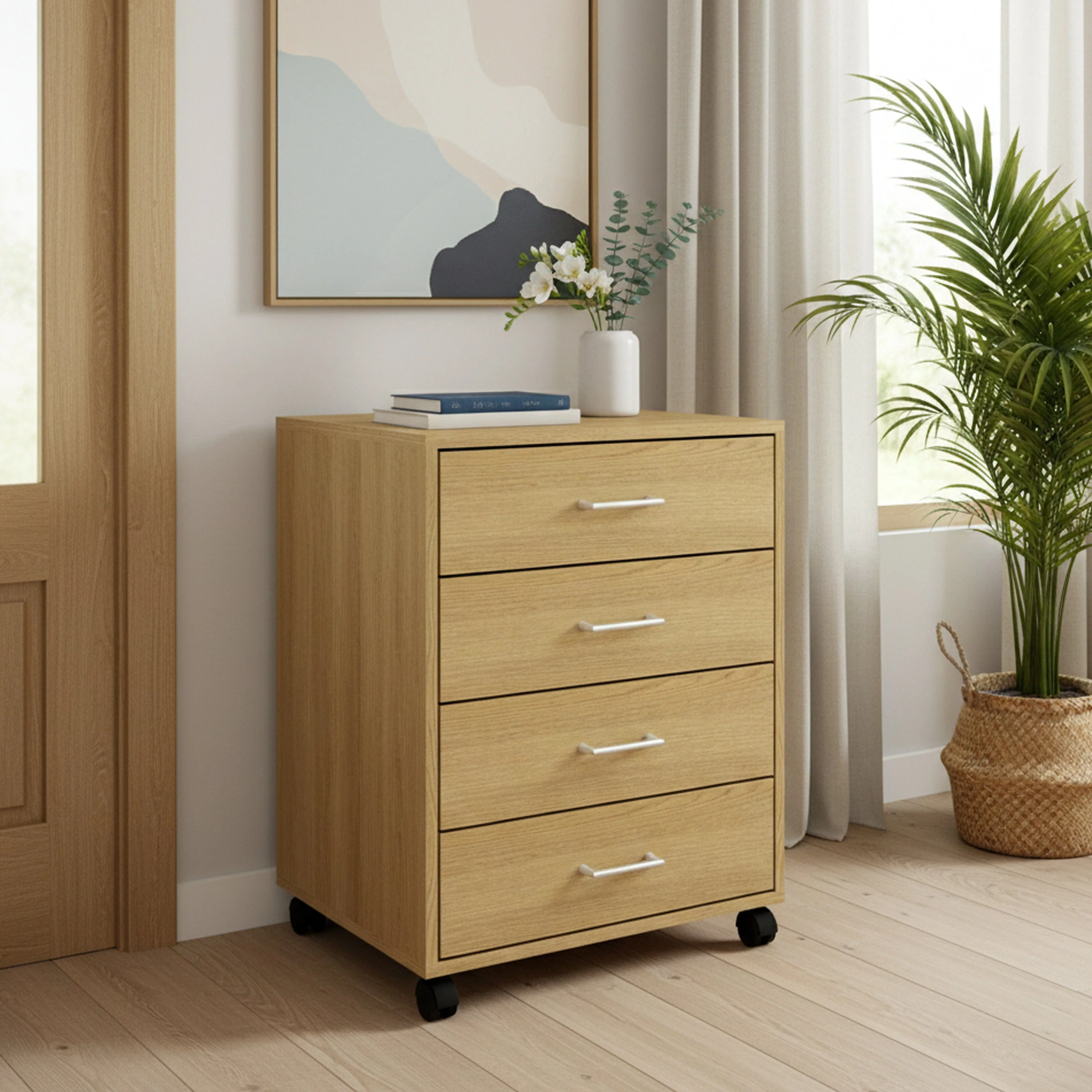 Rhys 4 Drawer Pedestal - Image 2