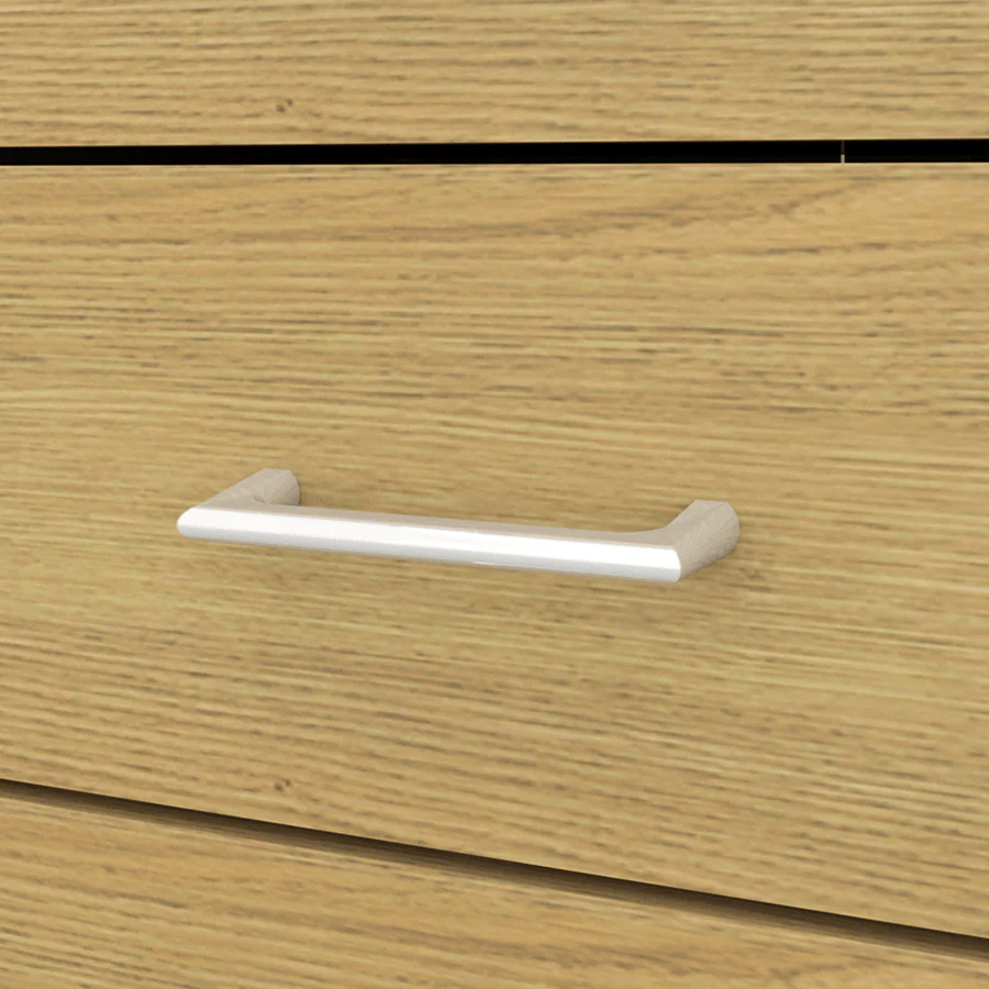 Rhys Tall 4 Drawer with Door Pedestal - Image 12