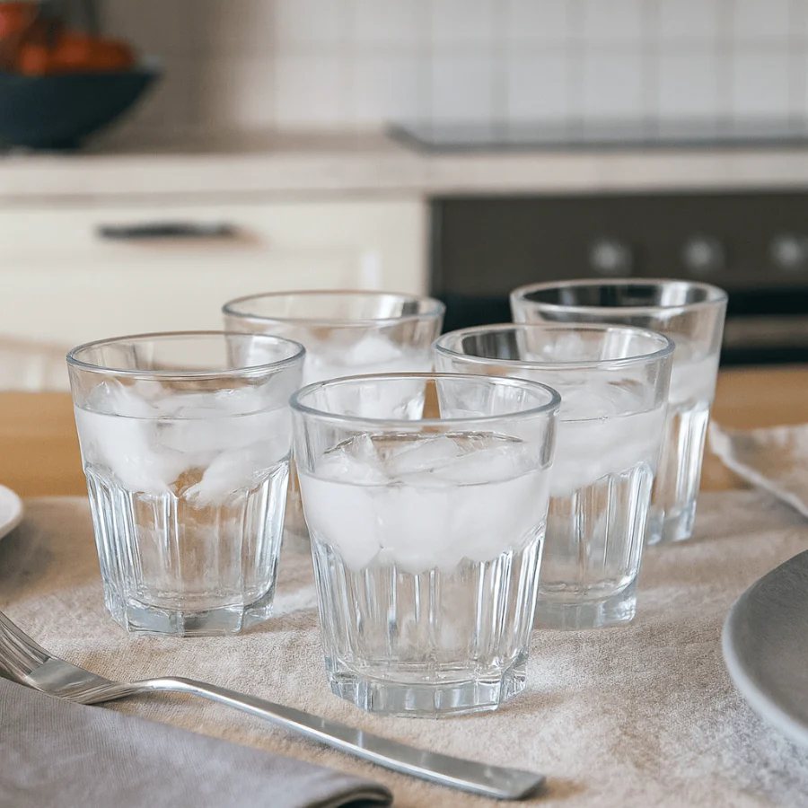 Rigo Drinking Glass 4pc Set - 10oz - Image 3