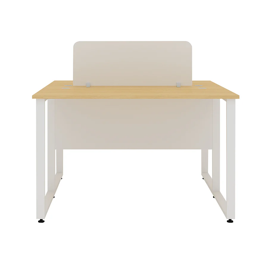Rollins 2 Seater Workstation Desk - Image 9