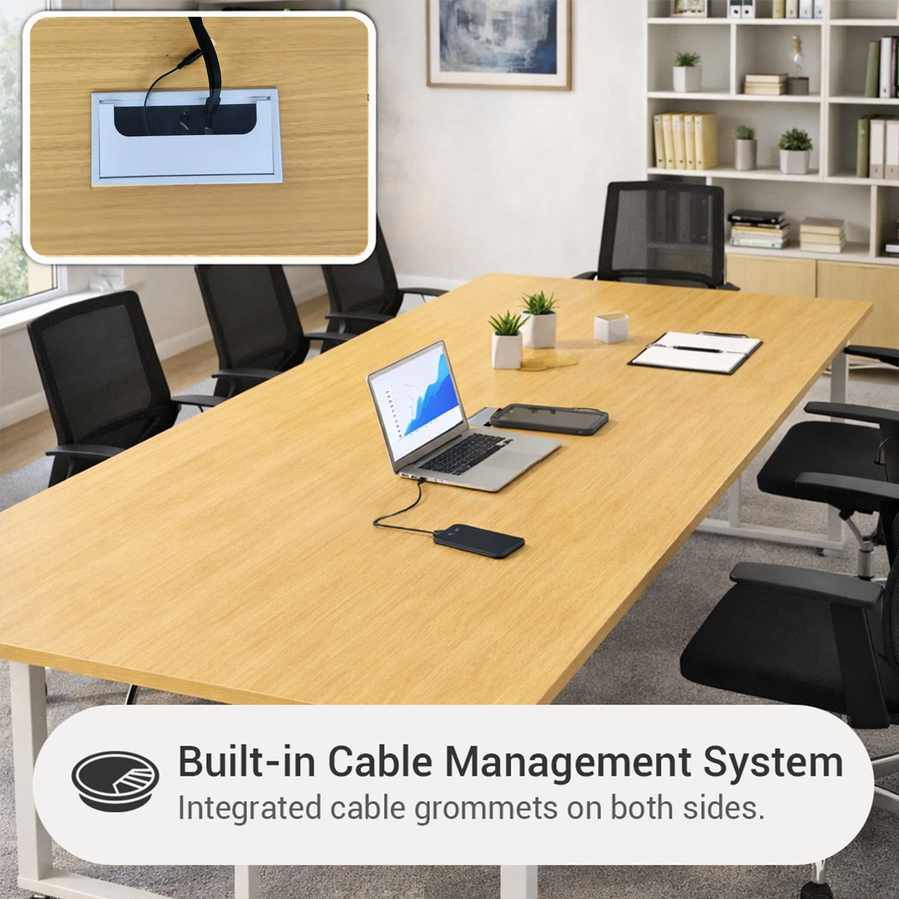 Rollins 240 cm Conference Table - Image 4