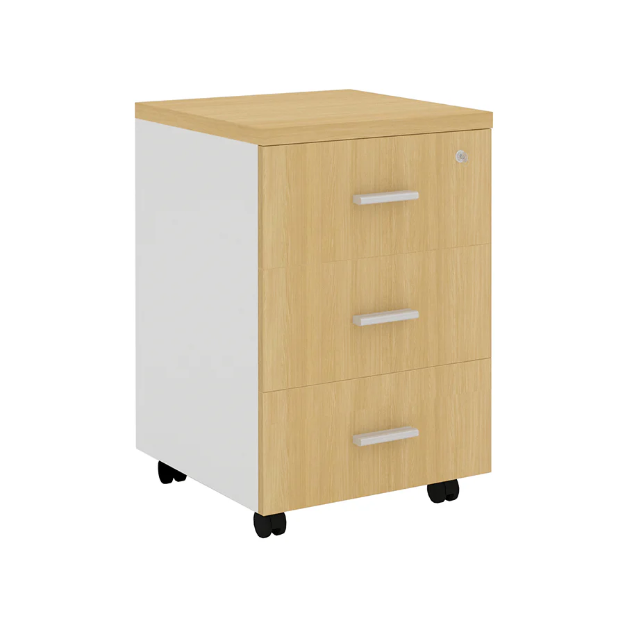 Rollins 3 Drawer Mobile Pedestal