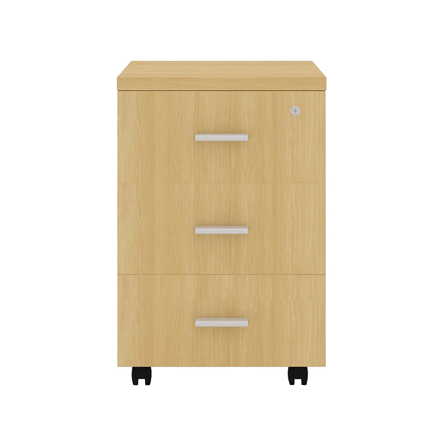 Rollins 3 Drawer Mobile Pedestal - Image 7