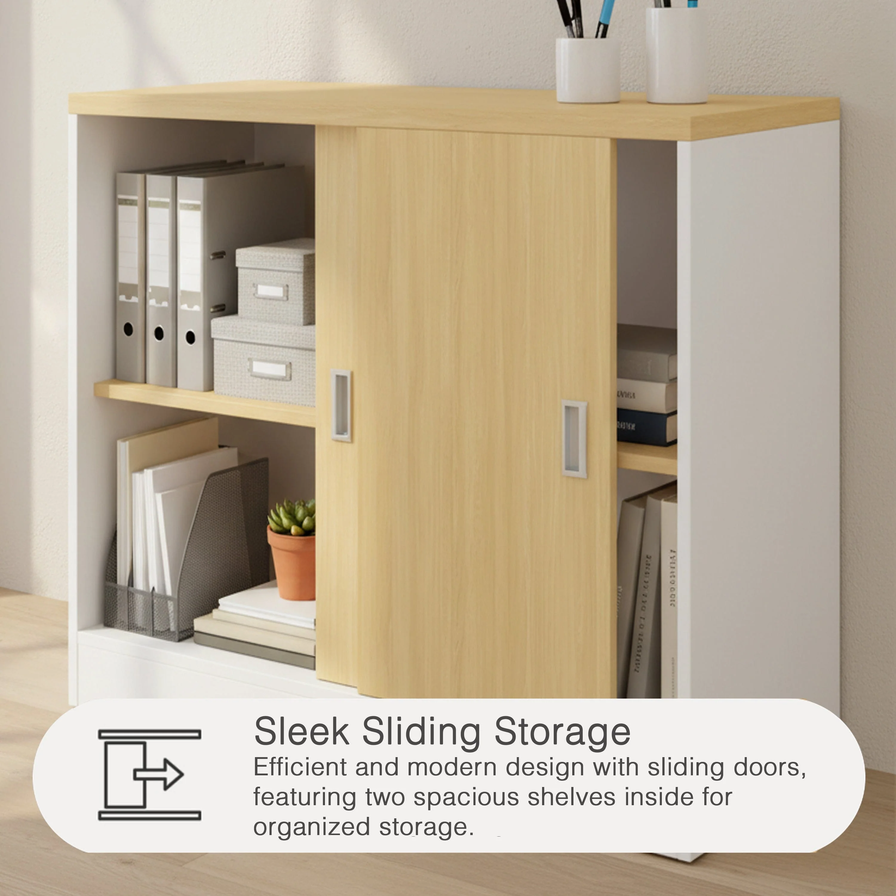Rollins Low Sliding Cabinet - Image 4
