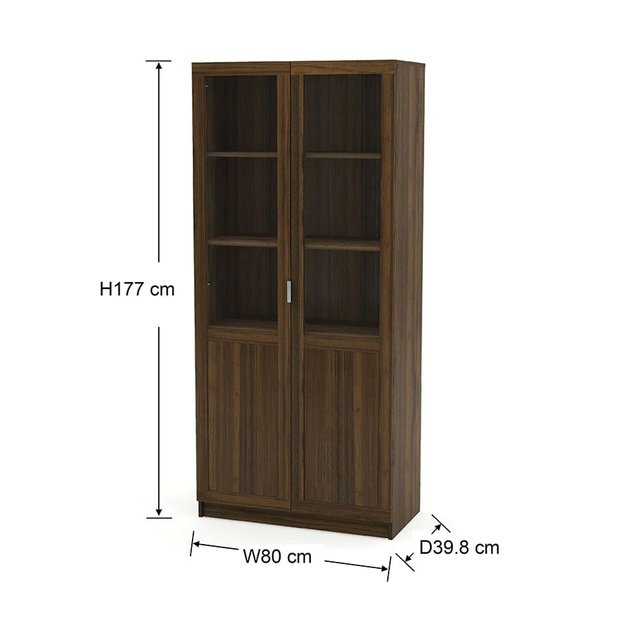 Russel 2 Door High Display Cabinet - Image 11