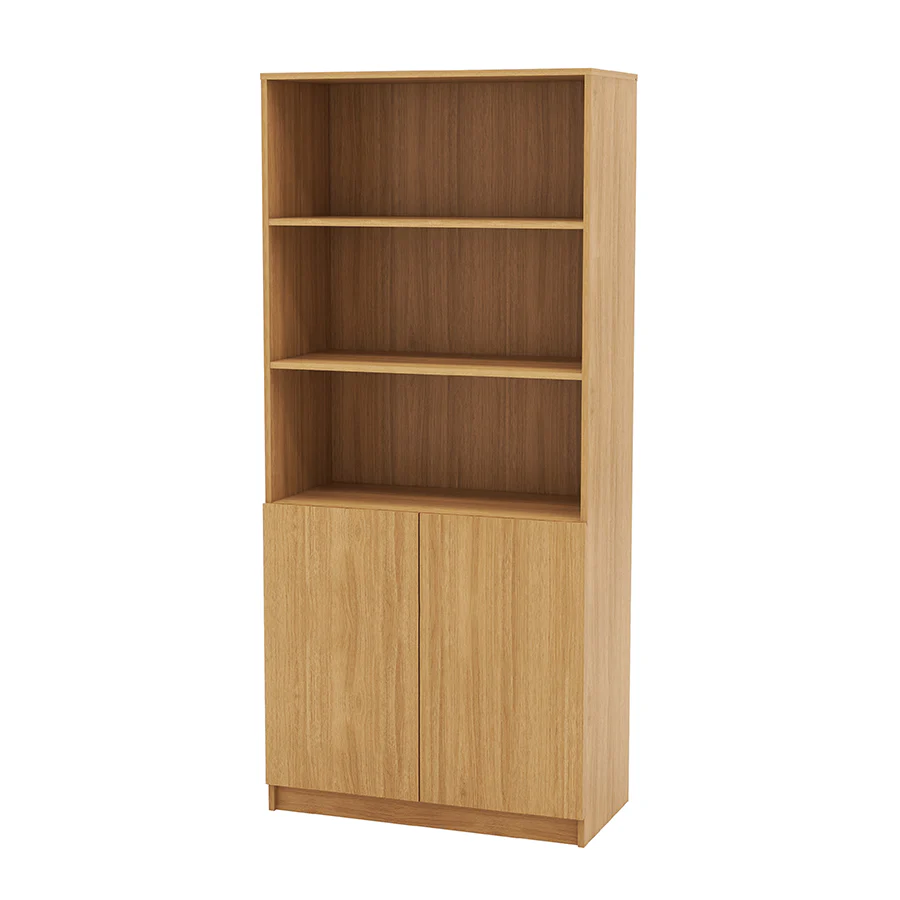 Russel 80 cm 2 Door Bookcase - Image 12