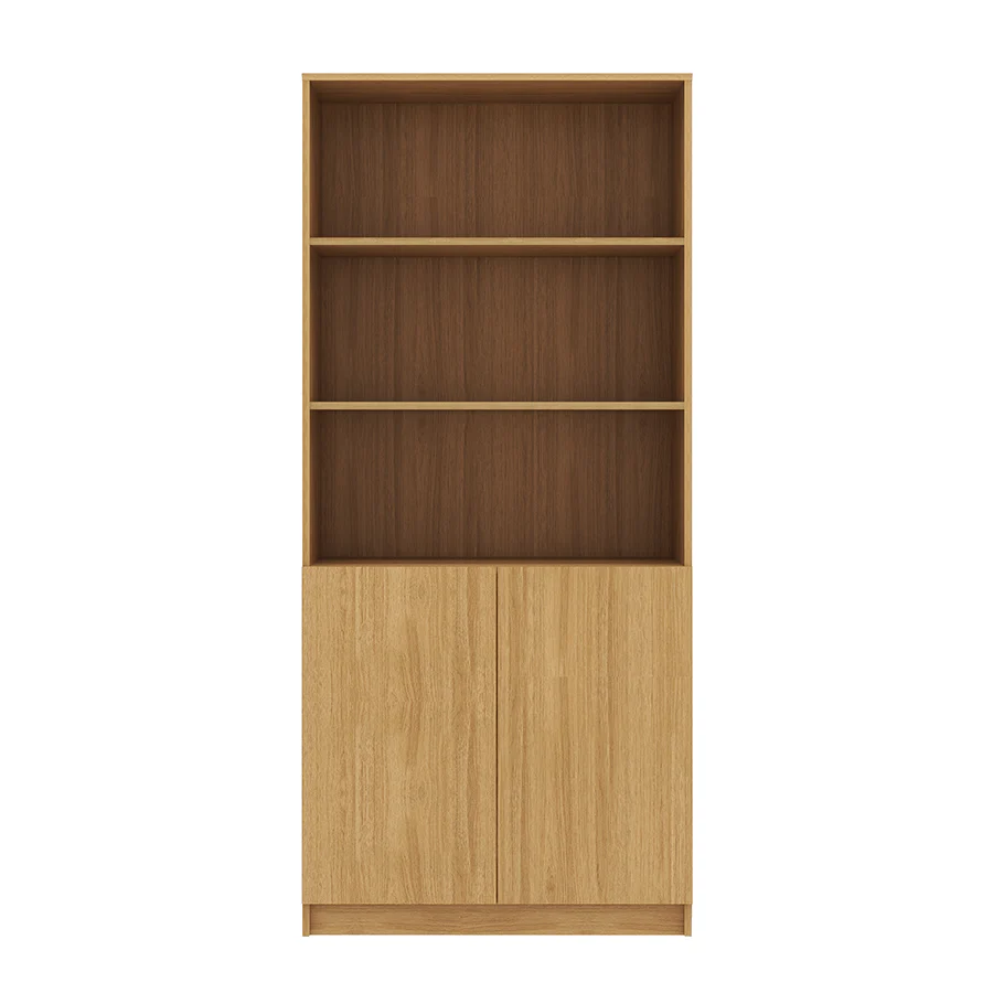 Russel 80 cm 2 Door Bookcase - Image 16