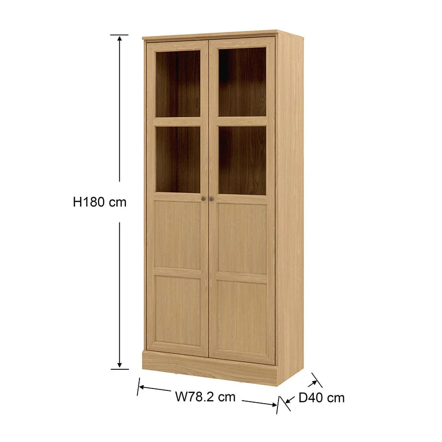 Russo 2 Door High Display Cabinet - Image 14