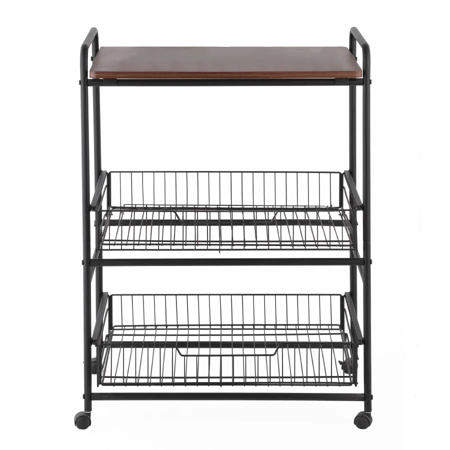 Ryden Wide Kitchen Trolley - Image 7