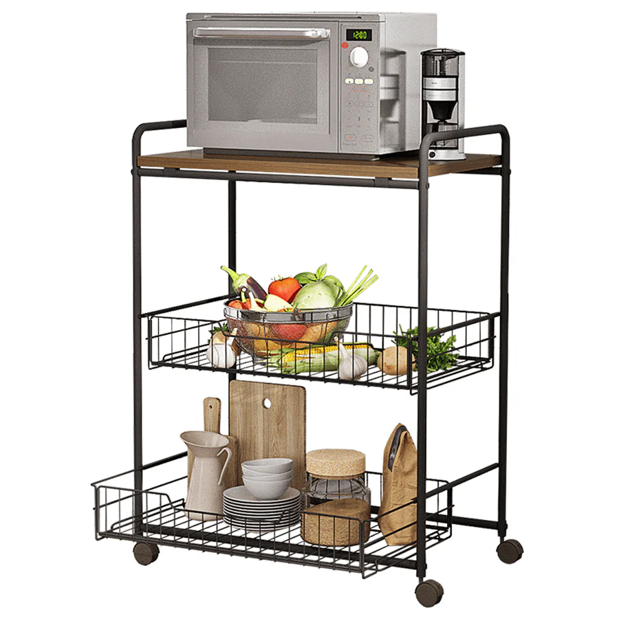 Ryden Wide Kitchen Trolley - Image 8