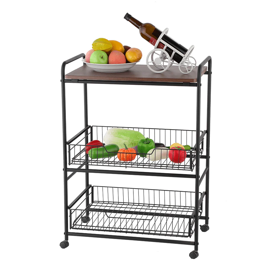 Ryden Wide Kitchen Trolley - Image 9