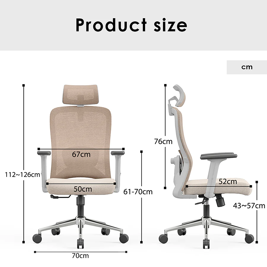 Sammy High Back Office Chair - Image 12