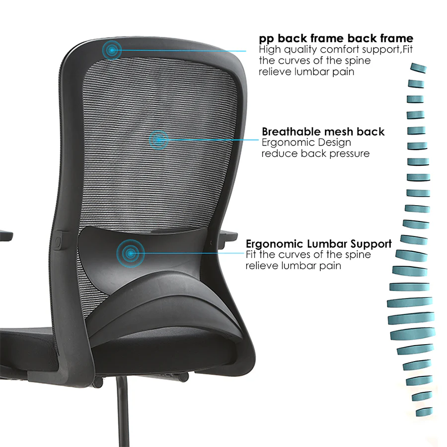 Sammy Office Visitor Chair - Image 7