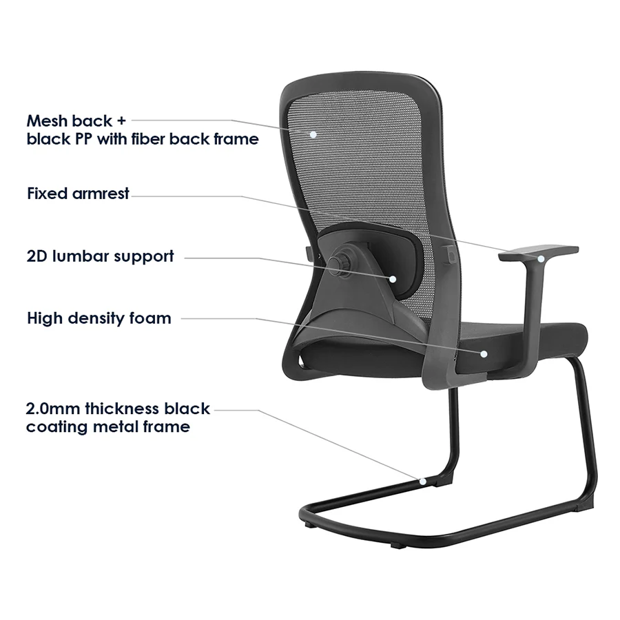 Sammy Office Visitor Chair - Image 9