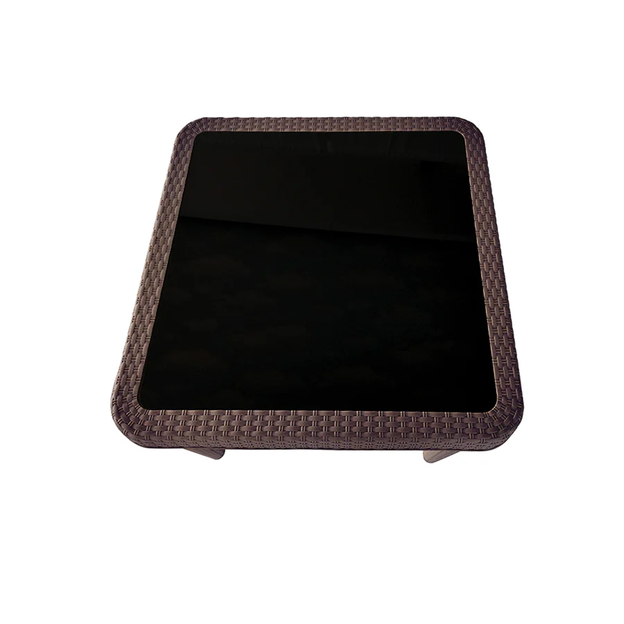 Santi 4 Seater Plastic Outdoor Dining - Image 6